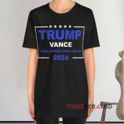 Hulk Hogan Trump Vance Black T shirt