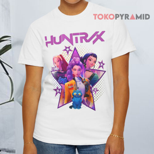 Huntrix Girls T shirt Front Huntrix Girls T shirt Front