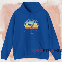 Hurricane Milton Survivor 2024 Shirt 2 Hurricane Milton Survivor 2024 Shirt Blue Hoodie