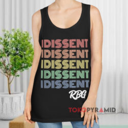 I Dissent Feminist Rbg Tank Top