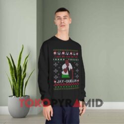I Got My Eye On You Jay-Quellin Christmas Sweatshirt 3 I Got My Eye On You Jay quellin Christmas Black Sweatshirt