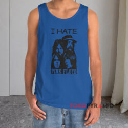 I Hate Pink Floyd Blue Tank Top