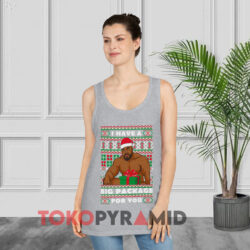 I Have A Big Package Barry Wood Christmas Sweatshirt 2 I Have A Big Package Barry Wood Christmas Grey Tank Top