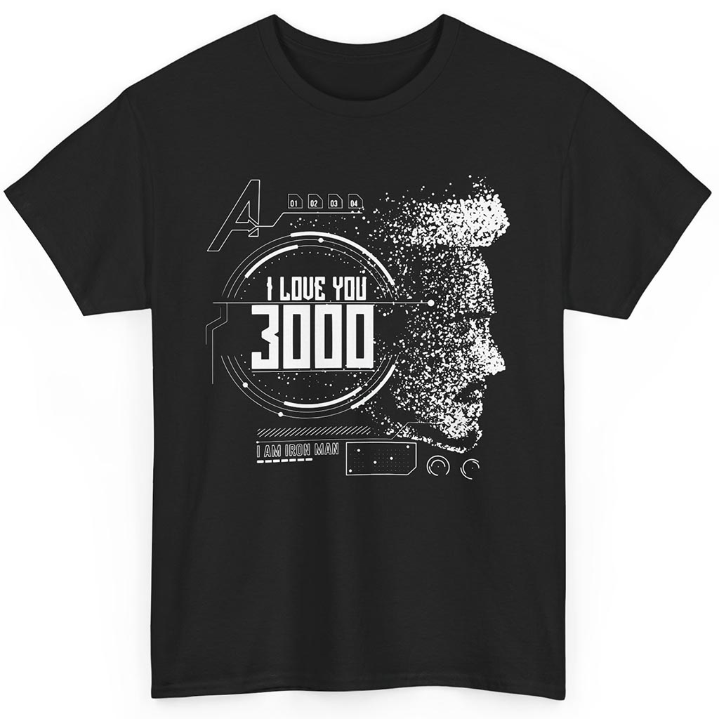 I Love You 3000 I Am Iron Man Shirt I Love You 3000 I Am Iron Man Shirt