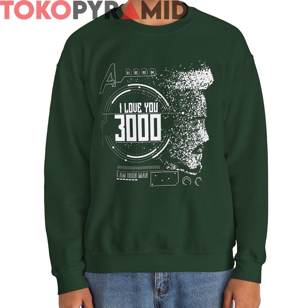 I Love You 3000 I Am Iron Man Shirt I Love You 3000 I Am Iron Man Shirt