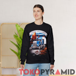 I Ride With Pride Truckers Only 1985 Sweatshirt