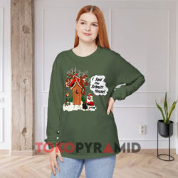 I Said the Schmitt House Santa Christmas Sweatshirt 4 I Said The Schmitt House Santa Christmas Hemp Long sleeved