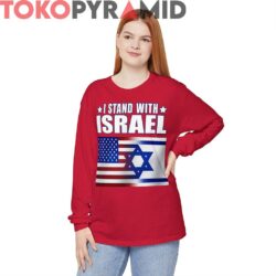 I Stand With Israel Shirt American Israel Flag Shirt 4 I Stand With Israel Shirt American Israel Flag Shirt