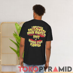 I Survived Halloween Horror Nights Vii 1997 At Universal Studios Florida Back T shirt