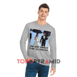 I Think About Jumping Off Of Very Tall Somethings Shirt 4 I Think About Jumping Off Of Very Tall Somethings Grey Long sleeved