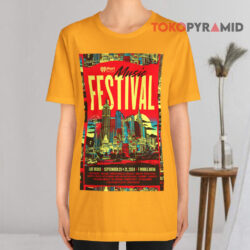 Iheartradio Music Festival Sept 20 21 2024 T mobile Arena Las Vegas Poster Yellow T shirt