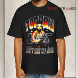 Ilia Topuria Ufc 317 Lightweight Champion Black T shirt