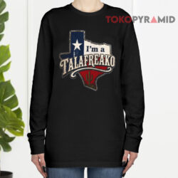 I’m a Talafreako Texas Map Vintage Long sleeved