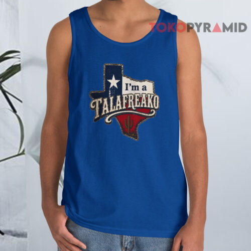 I’m a Talafreako Texas Map Vintage Tank Top