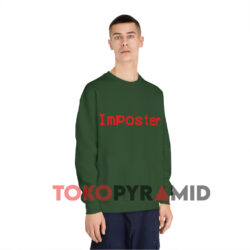 Imposter Among Game Us Shirt 2 Imposter Among Game Us Green Sweatshirt