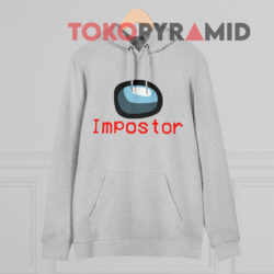 Impostor Among Costume Game Us Sus Shirt 2 Impostor Among Costume Game Us Sus Grey Hoodie