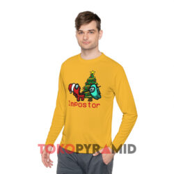 Impostor Among Game Us Christmas Yellow Long sleeved