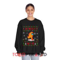 Impostor Among Us Game Christmas Sweatshirt 3 Impostor Among Us Game Christmas Black Sweatshirt