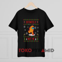 Impostor Among Us Game Christmas Black T shirt