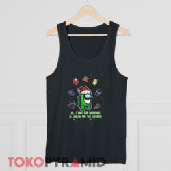 Impostor Among Us Ugly Christmas Sweatshirt 2 Impostor Among Us Ugly Christmas Black TanK Top