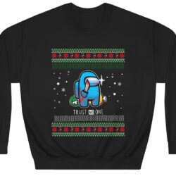 Impostor Trust No One Among Us Christmas Sweatshirt 5 Impostor Trust No One Among Us Christmas Sweatshirt