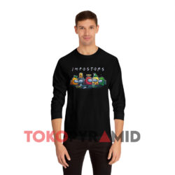 Impostors Among Us Crewmates Shirt 3 Impostors Among Us Crewmates Black Long sleeved