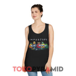 Impostors Among Us Crewmates Black Tank Top