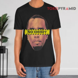 Imtaitianaj Warning No Diddy Black T shirt