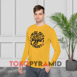 In Glock We Trust Yellow Long sleeved