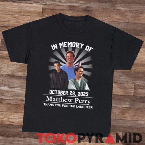 In Memory Of Matthew Perry Shirt Rip Chandler Bing Black In Memory Of Matthew Perry Shirt Rip Chandler Bing Black