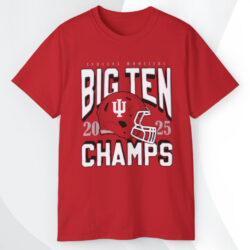 Indiana 2025 Big Ten Football Champs T shirt