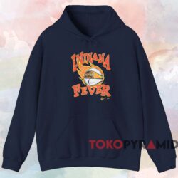 Indiana Fever Coming In Hot Shirt Navy Hoodie