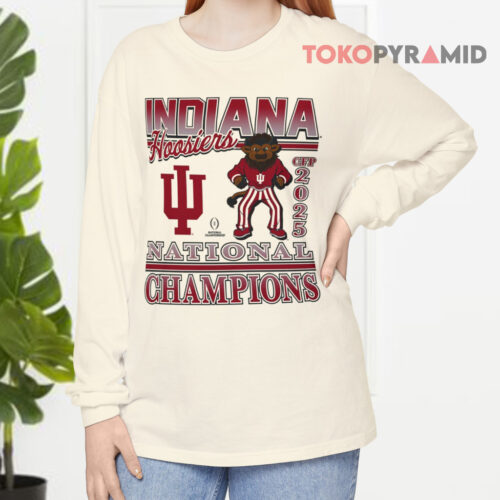 Indiana Hoosiers 2025 2026 Cfp National Champions Long sleeved