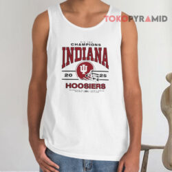 Indiana Hoosiers 2025 Big Ten Champions Shirt 3 Indiana Hoosiers 2025 Big Ten Champions Tank Top