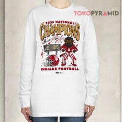 Indiana Hoosiers 2025 National Champions Never Daunted IU Wins Mascot Shirt 4 Indiana Hoosiers 2025 National Champions Never Daunted Iu Wins Mascot Long sleeved