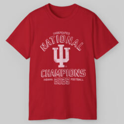 Indiana Hoosiers 2025 National Champions T shirt
