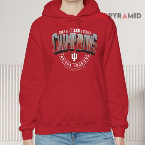 Indiana Hoosiers Big 10 Champions Hoodie Indiana Hoosiers Big 10 Champions Hoodie
