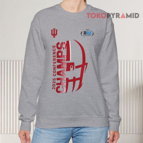 Indiana Hoosiers Big 10 Conference Champions Sweatshirt Indiana Hoosiers Big 10 Conference Champions Sweatshirt