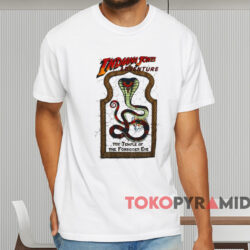 Indiana Jones Adventure The Temple Of The Forbidden Eye T shirt White T shirt