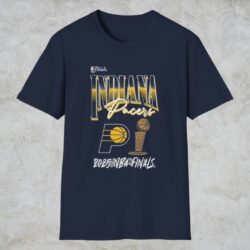 Indiana Pacers 2025 Nba Finals Bold Shirt Navy T shirt