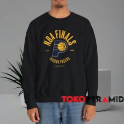 Indiana Pacers 2025 NBA Finals Charging Foul Shirt 4 Indiana Pacers 2025 Nba Finals Charging Foul Shirt Black Sweatshirt