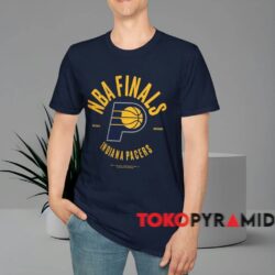 Indiana Pacers 2025 Nba Finals Charging Foul Shirt Navy T shirt