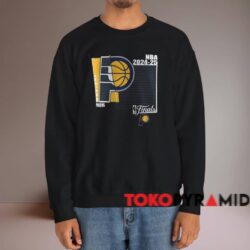 Indiana Pacers 2025 Nba Finals Custom Shirt Black Sweatshirt
