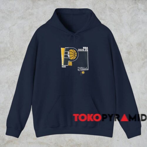 Indiana Pacers 2025 Nba Finals Custom Shirt Navy Hoodie
