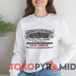 Indianapolis Motor Speedway 1991 Shirt 2 Indianapolis Motor Speedway 1991 Shirt White Sweatshirt