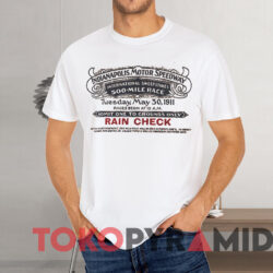 Indianapolis Motor Speedway 1991 Shirt White T shirt