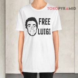 Inno Free Luigi Mangione White T shirt