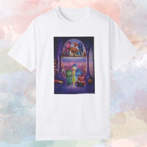 Inside Out 2 Poster Shirt White T shirt Inside Out 2 Poster Shirt White T shirt