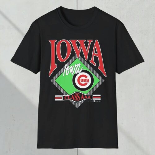 Iowa Cubs Class Aaa Baseball Shirt Black T shirt Iowa Cubs Class Aaa Baseball Shirt Black T shirt