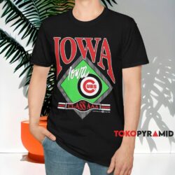 Iowa Cubs Class Aaa Baseball Shirt Black T shirt